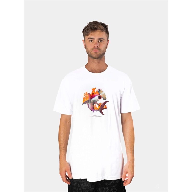 Empire Shark Tee|White|XS|S|M|L|XL|2XL|3XL|4XL|5XL