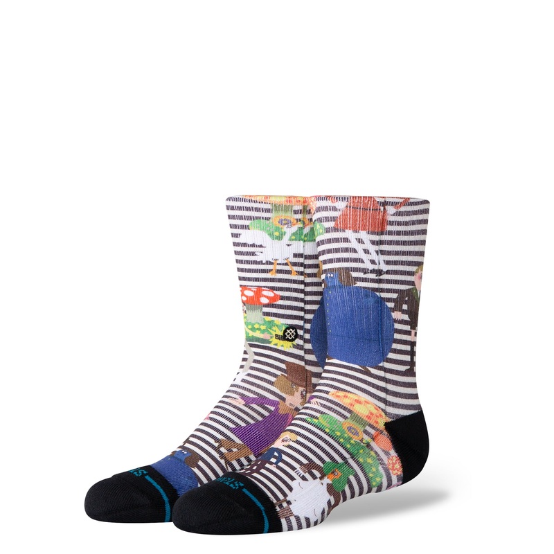 Stance Wonka Kids Crew Socks|BLACKWHITE|M|L