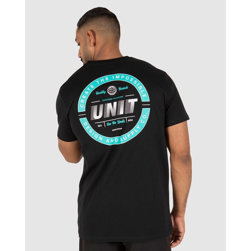 Unit Metro Tee|BLACK|WHITE|S|M|L|XL|2XL|3XL