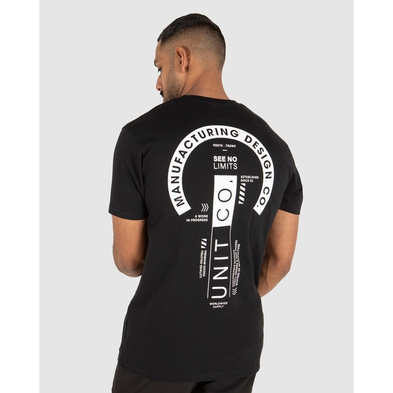 Unit Validate Tee|BLACK|WHITE|S|M|L|XL|2XL|3XL