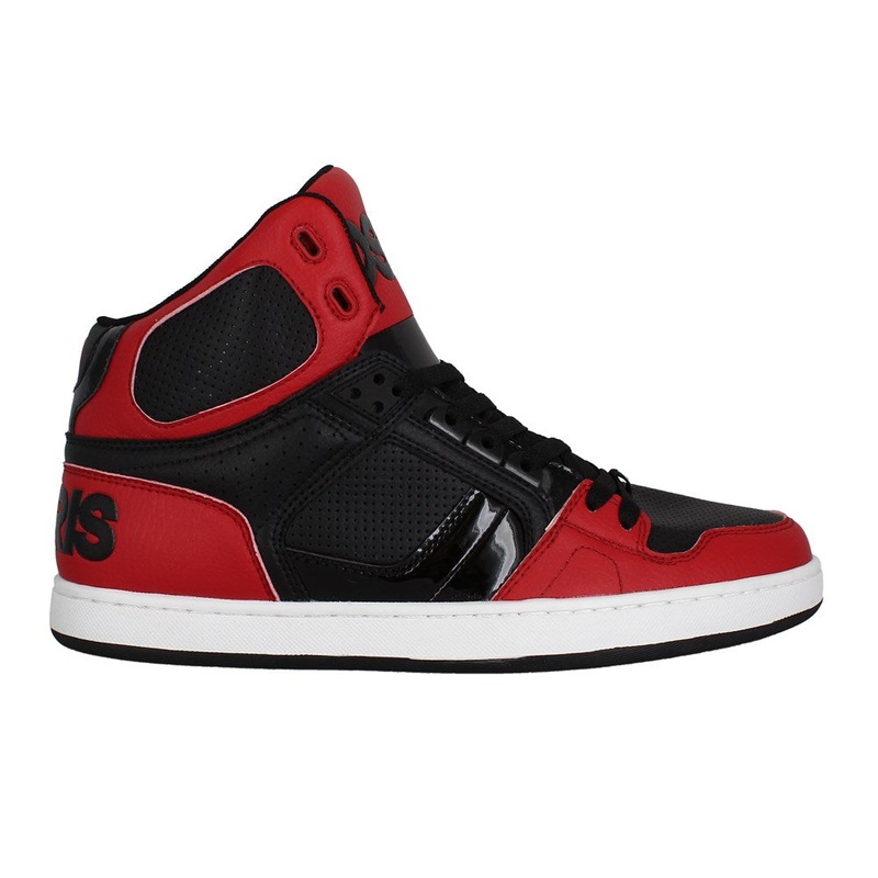 Osiris NYC 83 CLK – RED/BLACK/BLACK