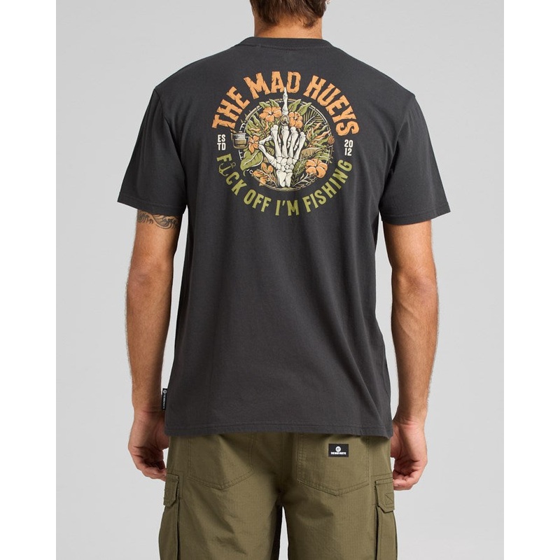 The Mad Hueys FK OFF IM FISHING | SS TEE