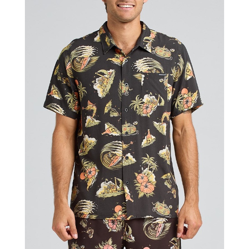 The Mad Hueys FROTHIN OUT | WOVEN SHIRT