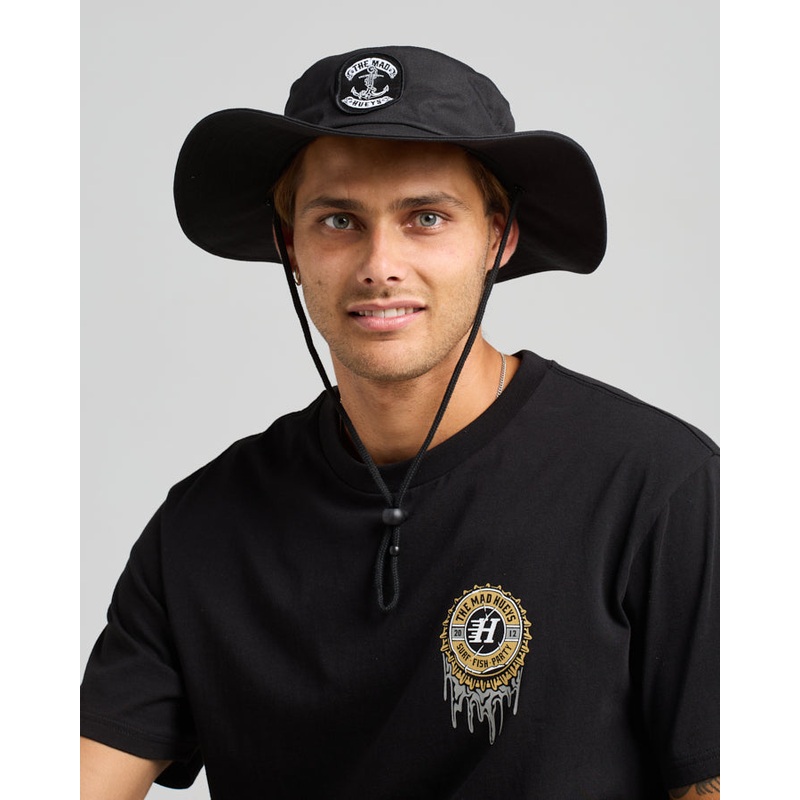 The Mad Hueys SKULL ANCHOR | WIDE BRIM HAT