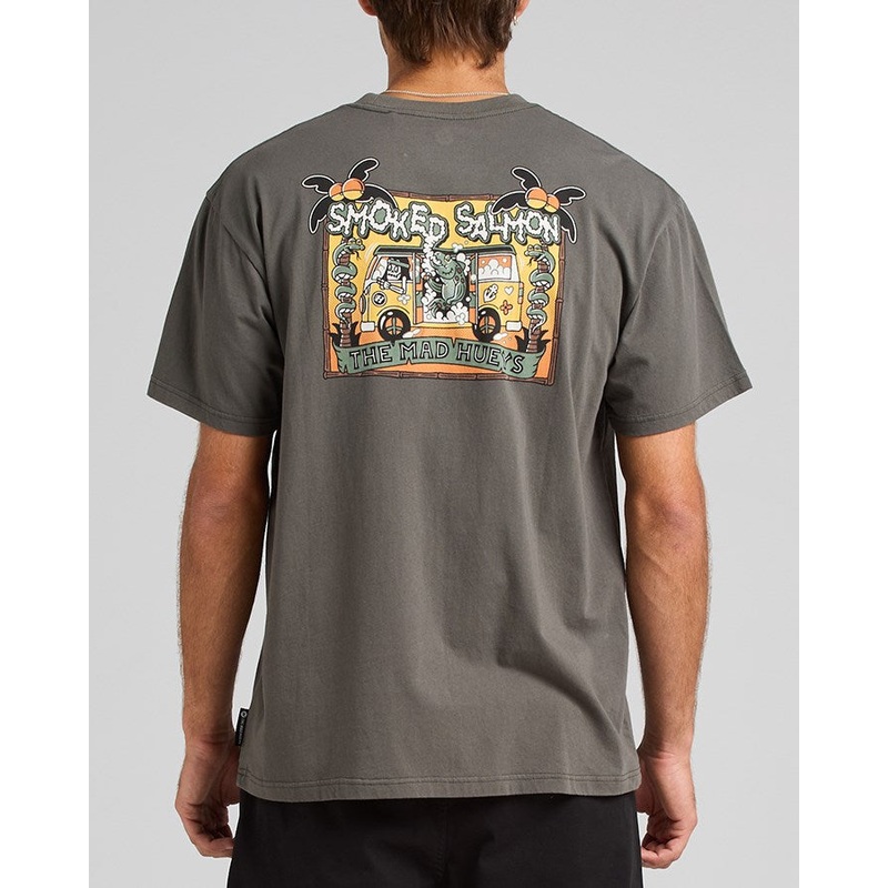 The Mad Hueys SMOKED SALMON | OVERSIZED SS TEE