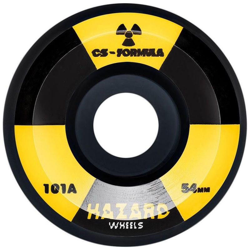 Hazard Radio Active CS Conical Wheels – 54mm Black