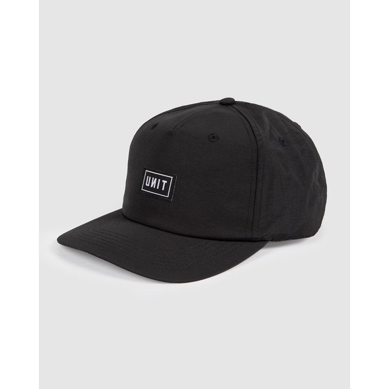 Unit Base Snapback Cap|BLACK|OSFM