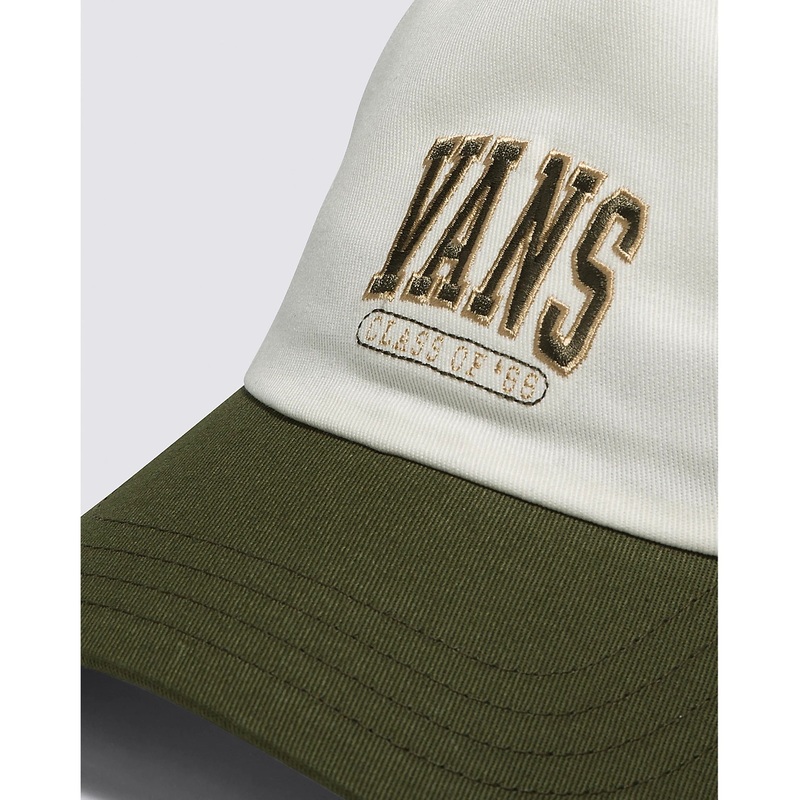 Vans The Campus Cap Marshmallow / Dark Green