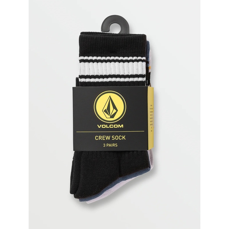 Volcom Youth Full Stone Socks 3 Pack