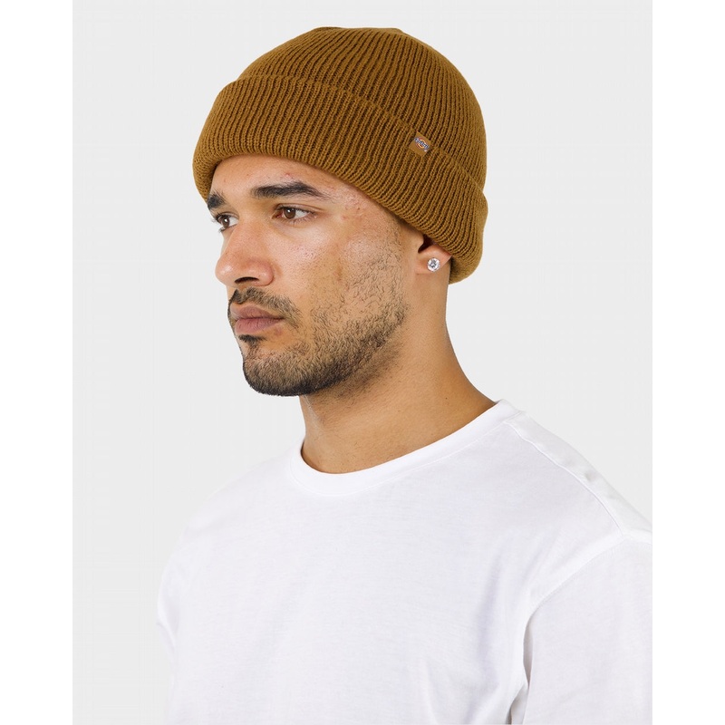 Dickies Seattle Cuff Beanie|BROWN DUCK|BLACK|OSFM