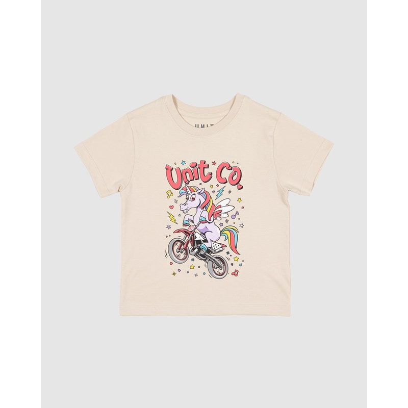 Unit Unistar Kids Tee|CEMENT|0|2|4|6|8