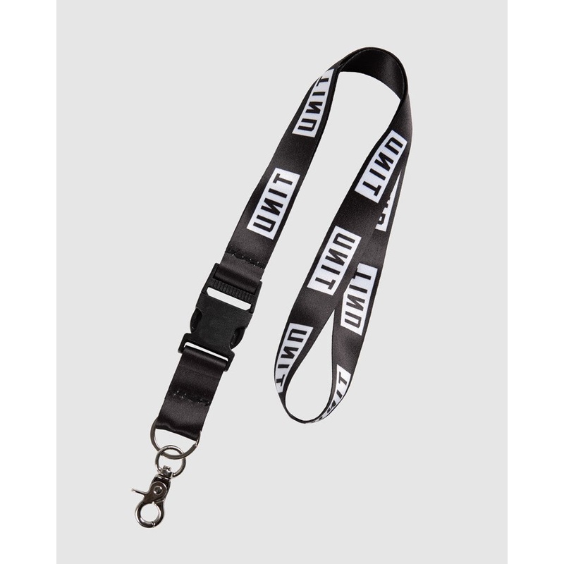 Unit Block Lanyard|BLACK|ONE SIZE