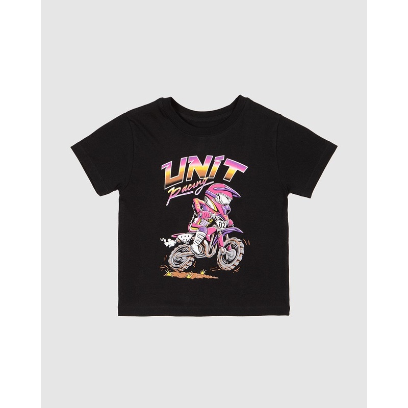 Unit Cobra Kids Tee|BLACK|0|2|4|6|8