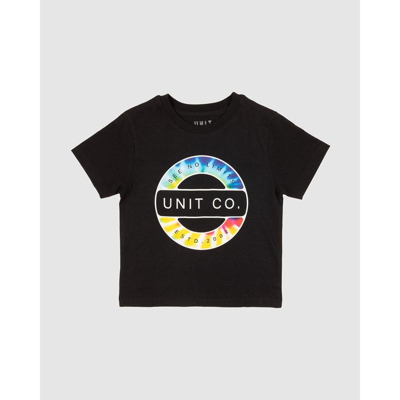 Unit Soda Kids Tee|BLACK|0|2|4|6|8