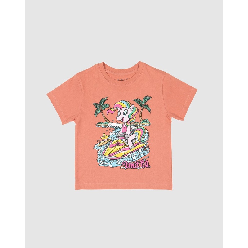 Unit Uniwave Kids Tee|DUSTY ROSE|0|2|4|6|8