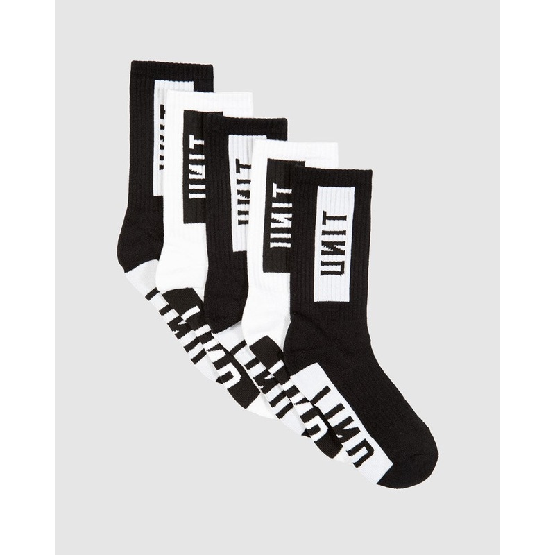 Unit Fixed Bamboo Youth Hilux 5 Pack Socks
