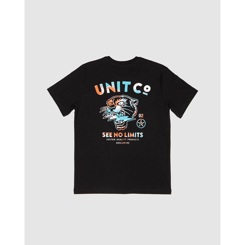 Unit Savage Youth Tee|BLACK|10|12|14|16