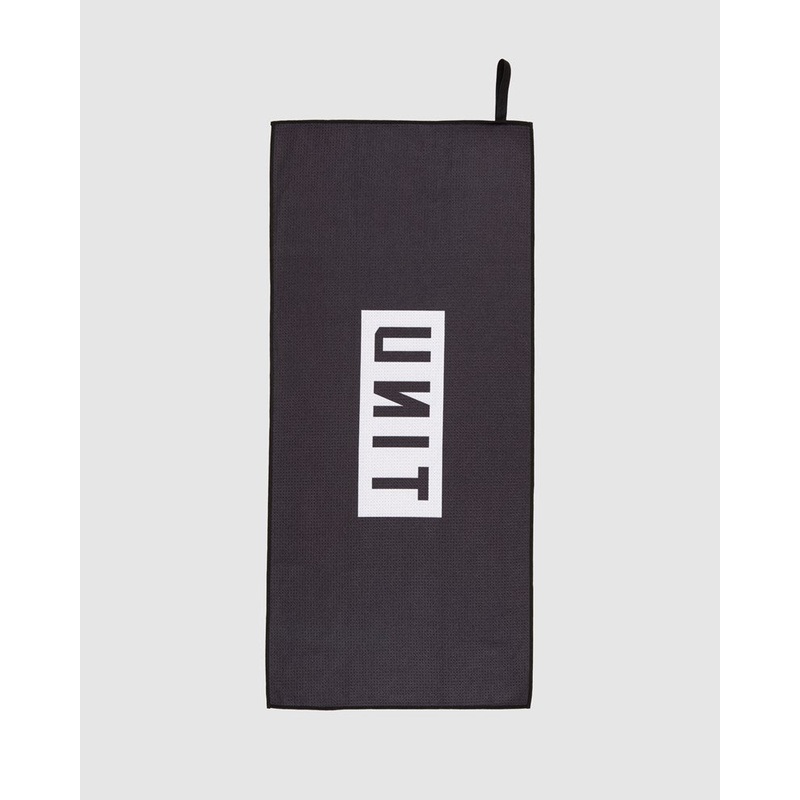 Unit Stack Sports Towel|BLACK|ONE SIZE