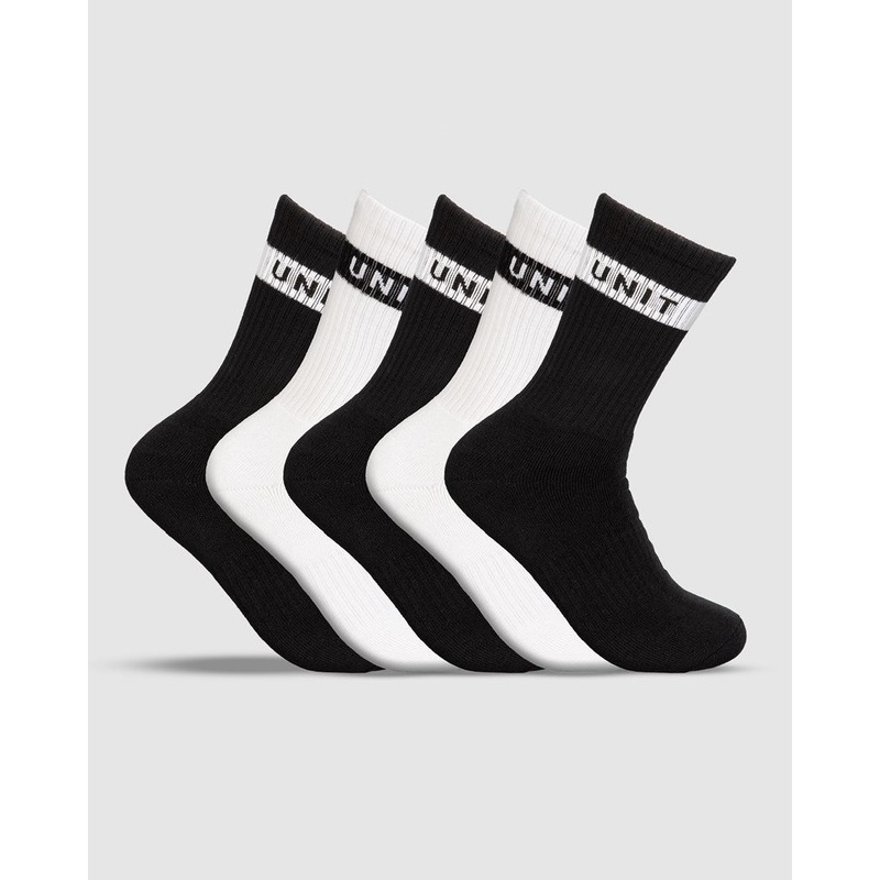 Unit Wander Ladies Bamboo Hi Lux Socks – 5 Pack