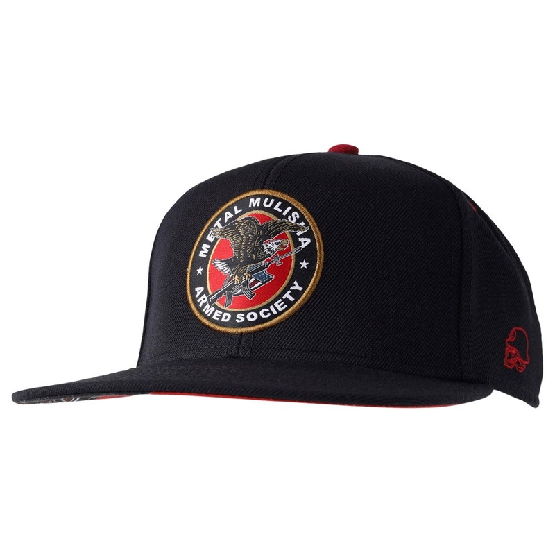 Metal Mulisha Armed Eagle Snapback Hat