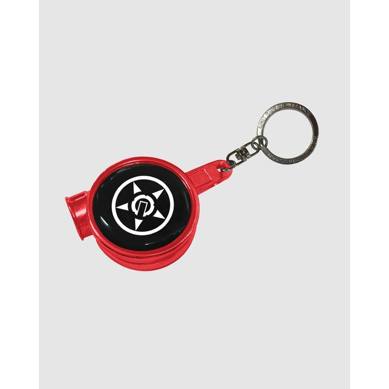 Unit Bandit Keyring|SILVER|RED|ONE SIZE