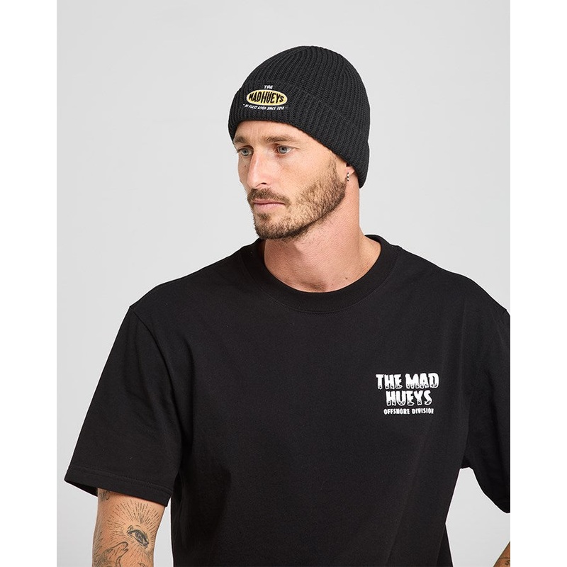 The Mad Hueys Bogan Middle Finger Wharfie Beanie