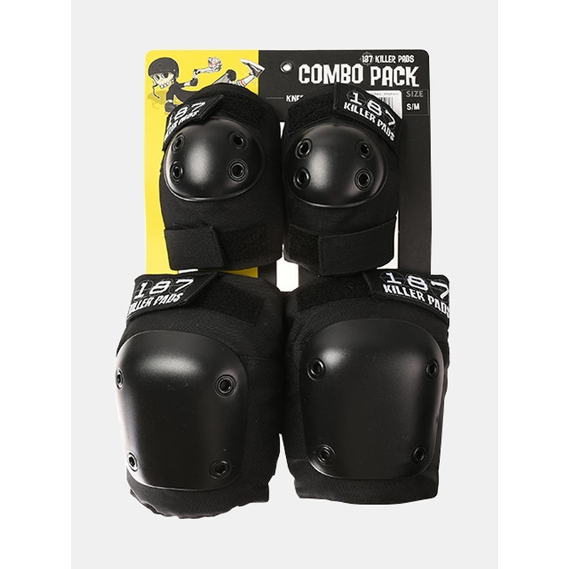 187 Killer Pads Combo Pack – Black