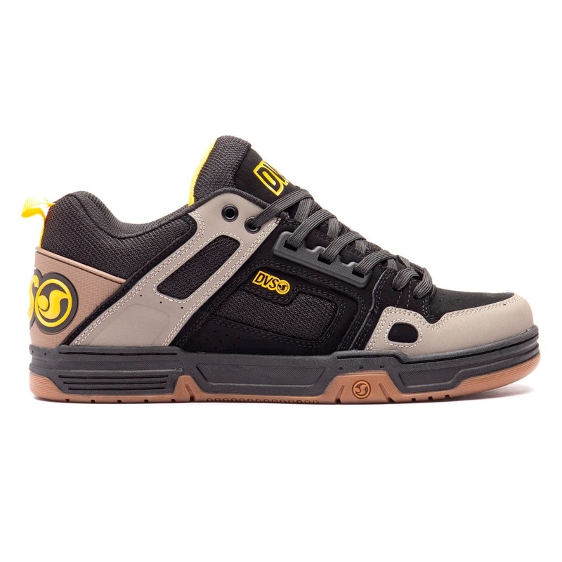 dvs-comanche-brindle-black-yellow_1 DVS Comanche Brindle Black Yellow