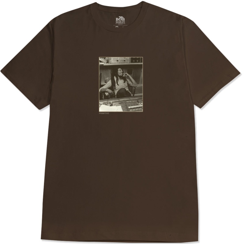 Primitive Tee Console Brown|BROWN|S|M|L|XL|2XL|3XL