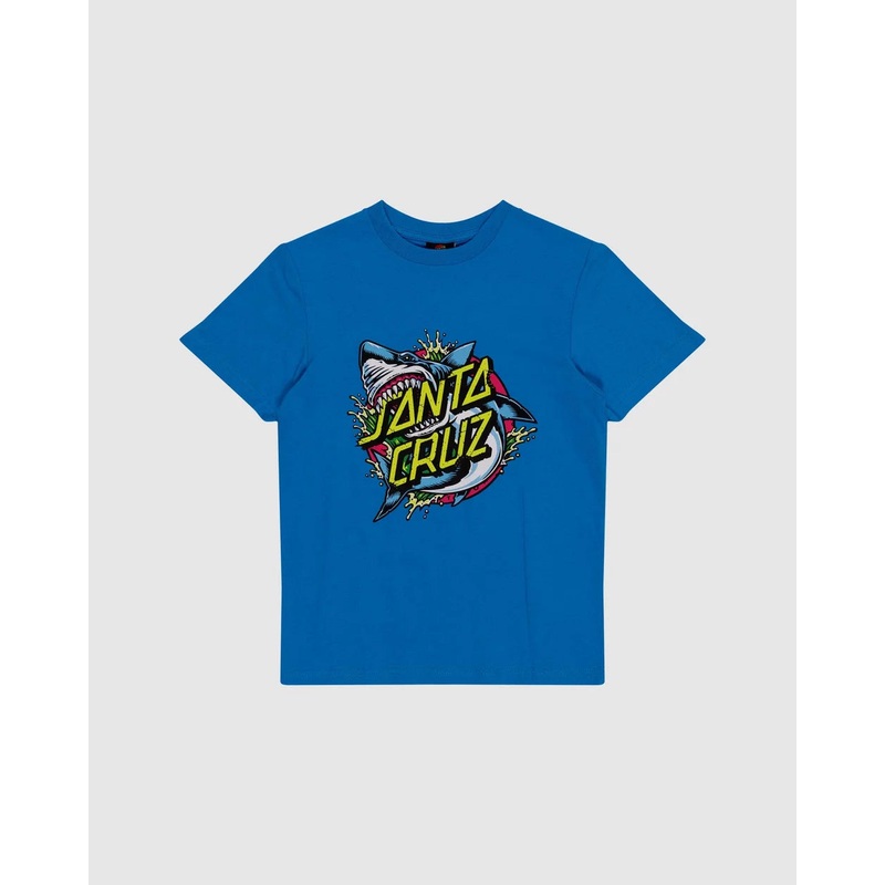 Santa Cruz Shark Dot Front Boys Tee