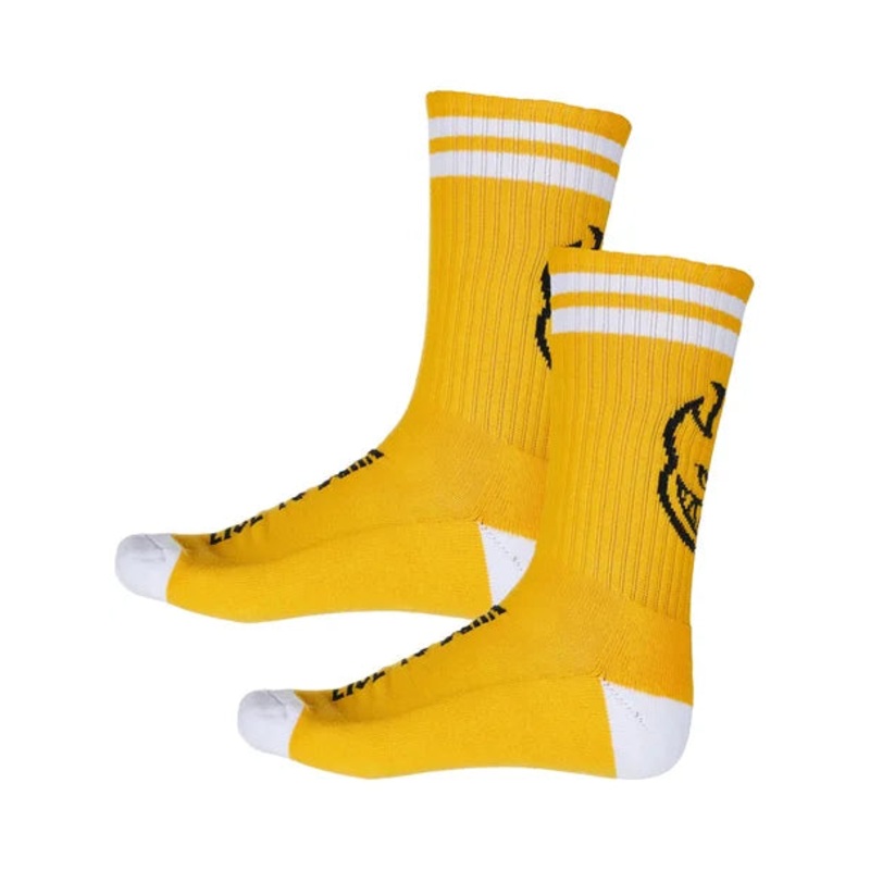 spitfire-heads-up-socks-yellow-black-white_1 Spitfire Heads Up Socks – Yellow/Black/White
