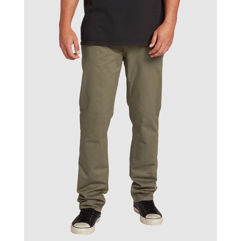 Volcom Solver Lite 5 Pocket Pant – Army Green