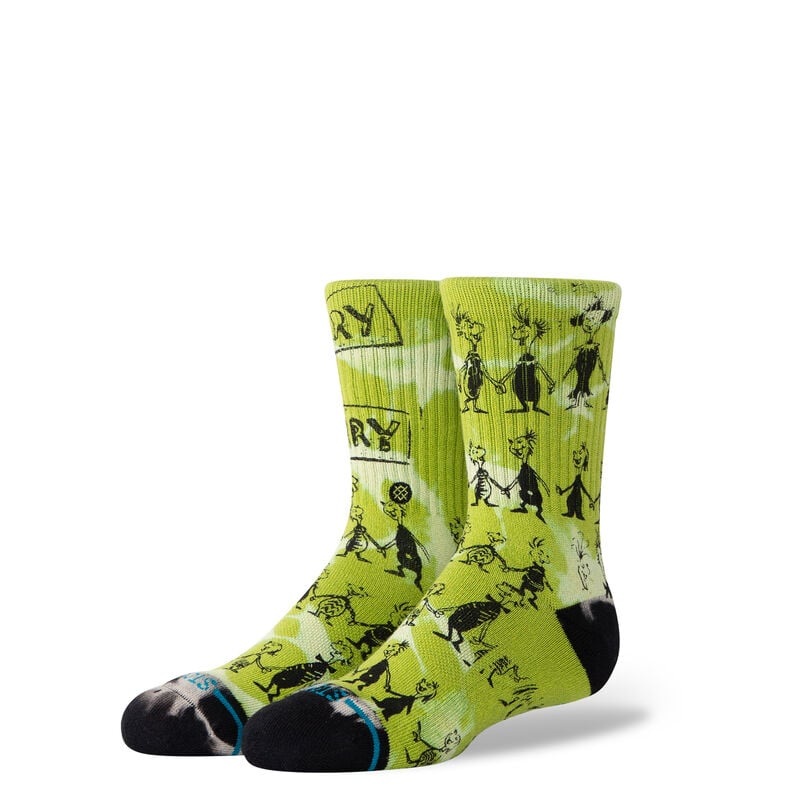 Stance Down In Whoville Kids Crew Socks