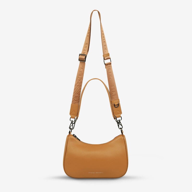 Status Anxiety Look Both Ways Bag – Tan