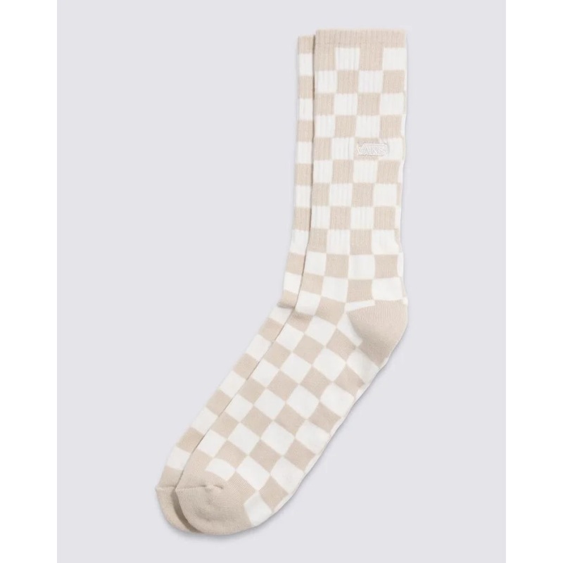 Vans Checkerboard Crew Sock – Oatmeal