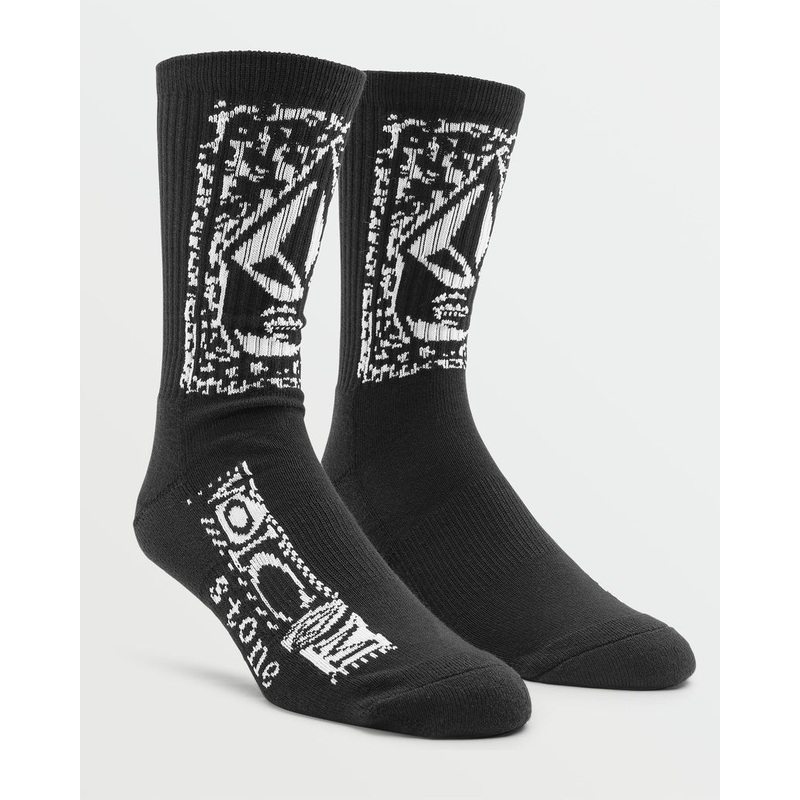 Volcom Dental Socks – Black|BLK|OSFM