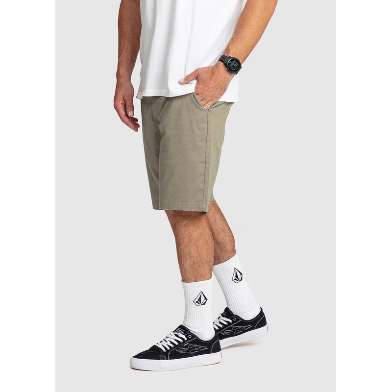 Volcom Fricken Modern Stretch Shorts 21 – Khaki