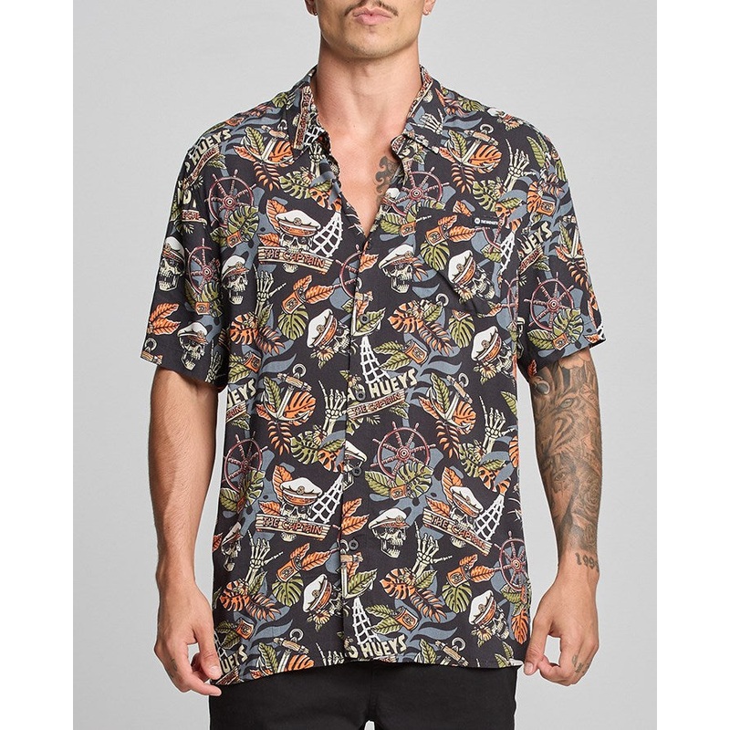 The Mad Hueys THE ISLAND CAPTAIN | WOVEN SHIRT