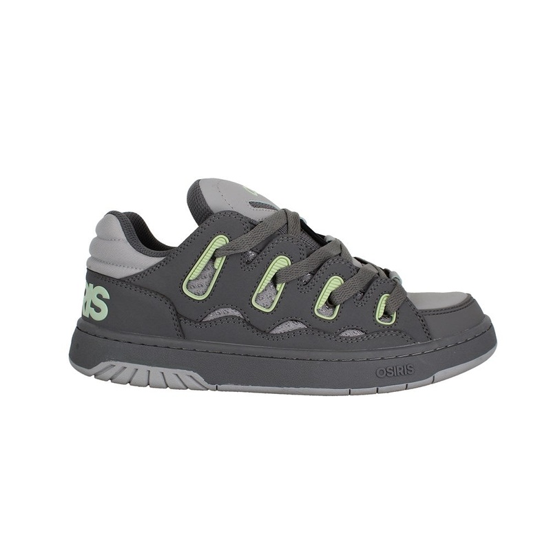 OSIRIS D3 S – CHARCOAL/LT. GREEN/GREY