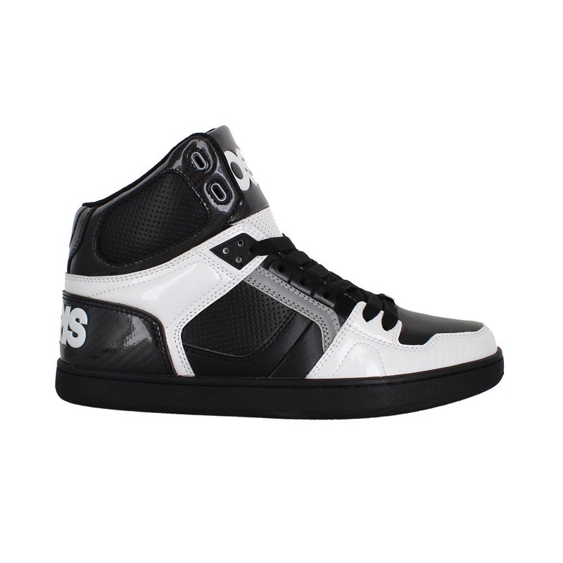 OSIRIS NYC 83 CLK – BLACK/WHITE/CARBON