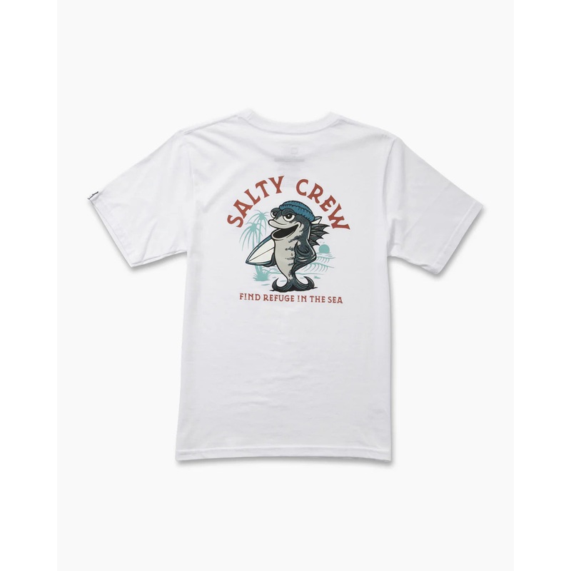 Salty Crew Free Surf Boys Tee|White|S|M|L|XL
