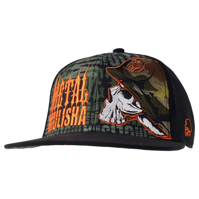 Metal Mulisha Bunker Flex Hat|BLACK RED|S/M|L/XL
