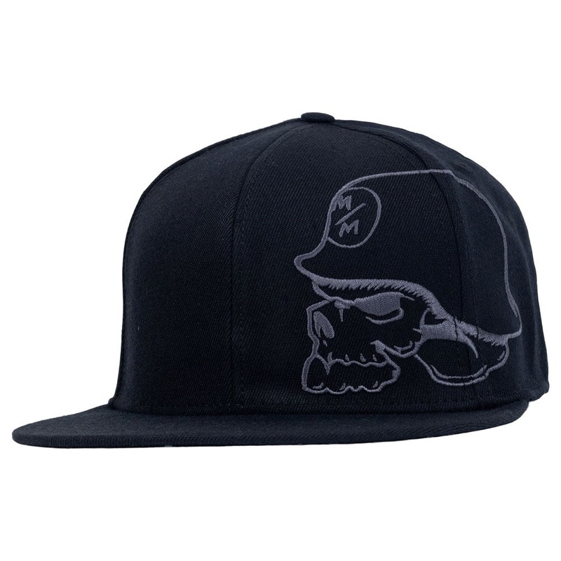 Metal Mulisha Mobber Flex Hat|BLACK|BLACK GREY|S/M|L/XL