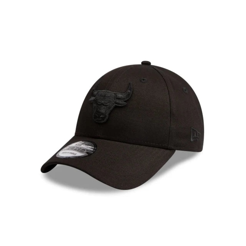 New Era Chicago Bulls Black on Black 9FORTY