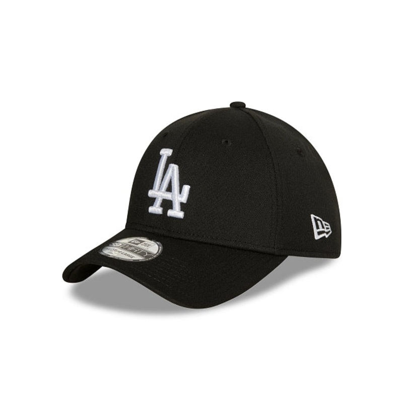 New Era Los Angeles Dodgers Black 39THIRTY Stretch Fit