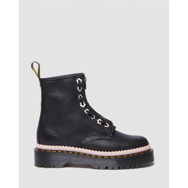 Dr. Martens 1460 Pascal Zip Luxe Nappa – Black Sendal