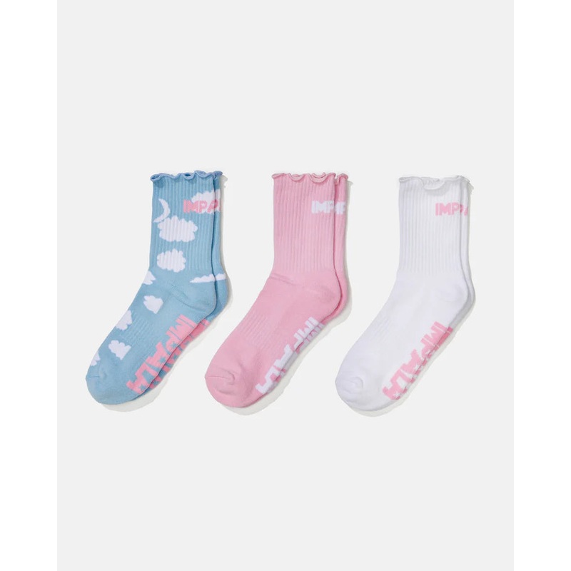 Impala Frill Socks 3 Pack – Starbright