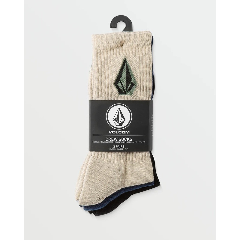 Volcom Full Stone Mix Sock 3 Pack