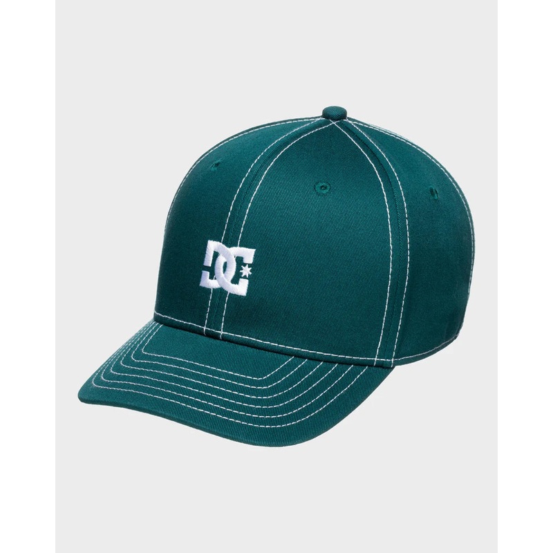 DC Boys Cap Star Snapback – Deep Lichen Green