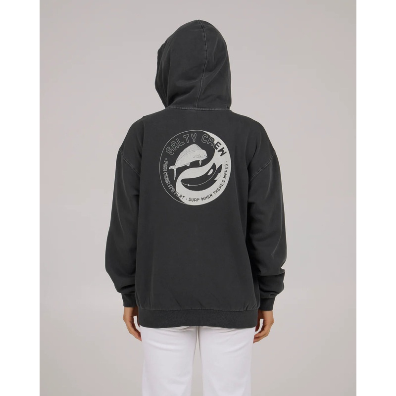 Salty Crew Fishin Yang Womens Zip Hoody